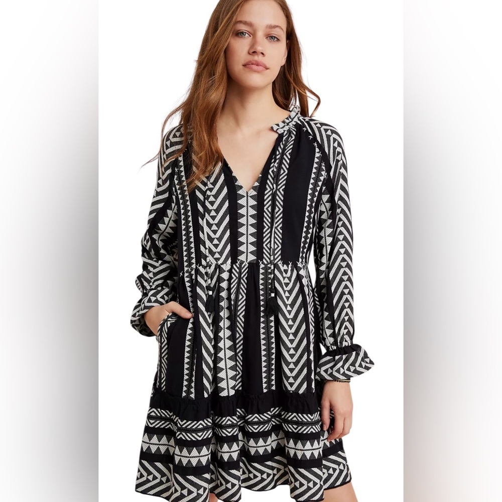 Anthropologie x Maeve Dominique Tunic Dress - Size M (oversized)